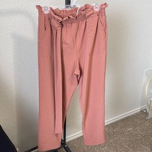 High waisted work pant